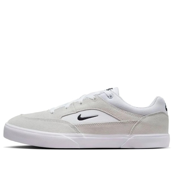 New Nike SB Malor 'White Summit White' FV6064-101 Men’s Size 10 - Picture 1 of 6